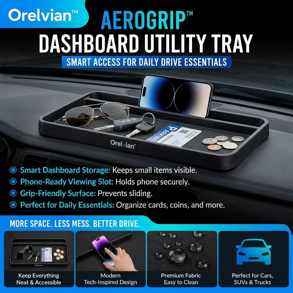 Orelvian™ CruiseVault Backseat Travel Organizer